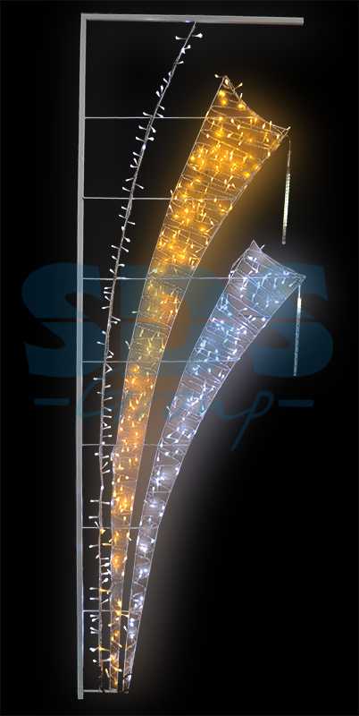 Фигура световая Салют", 480 светодиодов, размер 225*75см  NEON-NIGHT"_1