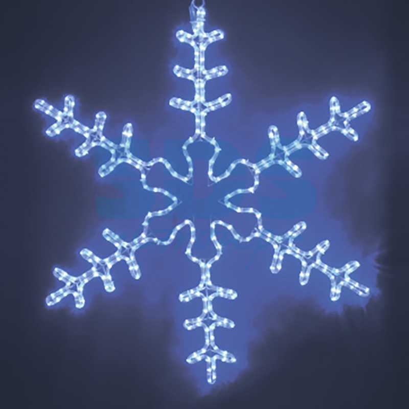 Фигура световая Большая Снежинка" цвет синий, размер 95*95 см  NEON-NIGHT"