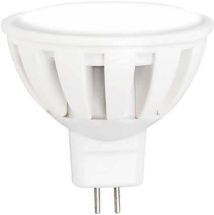 Лампа светодиодная LED MR16  7,5W  GU5.3 3000K 220V (LED OPTI MR16-7,5W-GU5.3-N) OPTI Включай